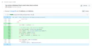 Updated main.lua allows you to star Wallabag entries from the comfort of KOReader on your Kobo e-reader