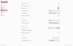 Handy.computer interface - an open source dictation app for Linux, Mac, and Windows, powered by Whisper or NVIDIA Parakeet, that puts the transcribed text at your cursor.